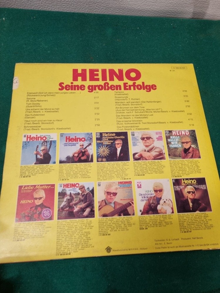 lp heino seine grosen erfolge 4, Ophalen of Verzenden