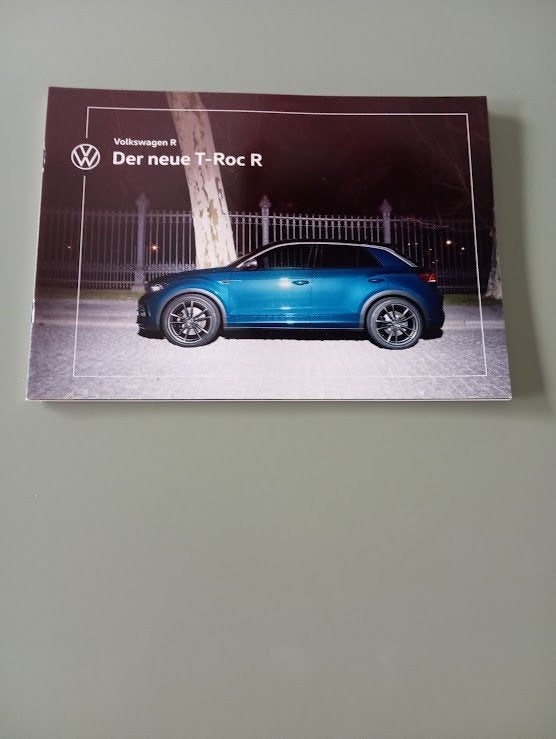 VW Der Neue T Roc R [ 12 / 2019 ] 16 pag. Duits, Verzenden, Zo goed als nieuw, Volkswagen
