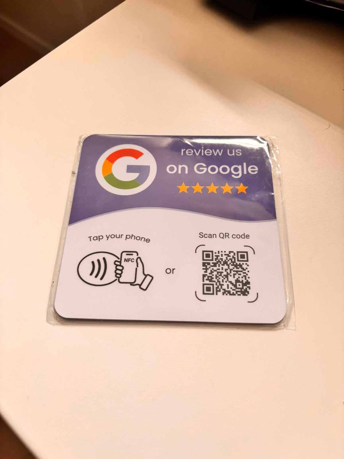 Google review kaart, Ophalen of Verzenden, Zo goed als nieuw, Fotocamera
