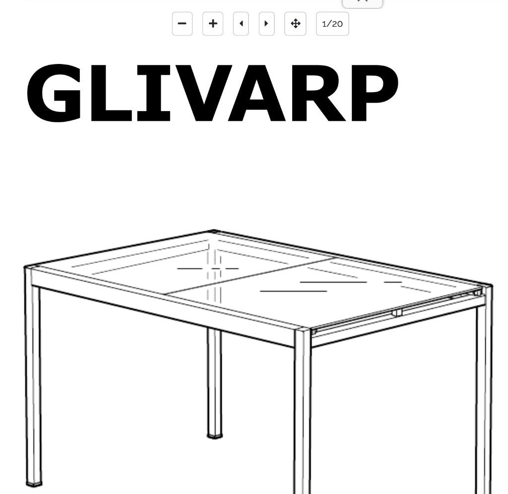 GLIVARP Ikea tafel met evt 2 of 4 stoelen Tobias, Huis en Inrichting, Ophalen, Gebruikt, 100 tot 150 cm, 50 tot 100 cm