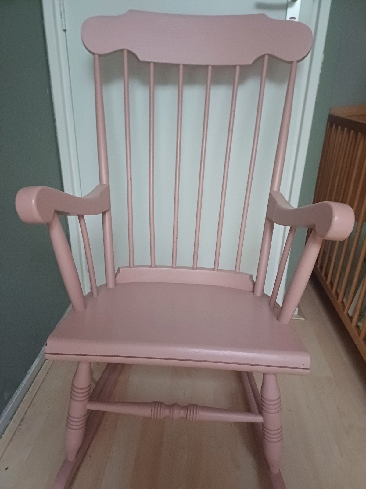 Roze schommelstoel, Ophalen, Gebruikt, Overige kleuren, Eén