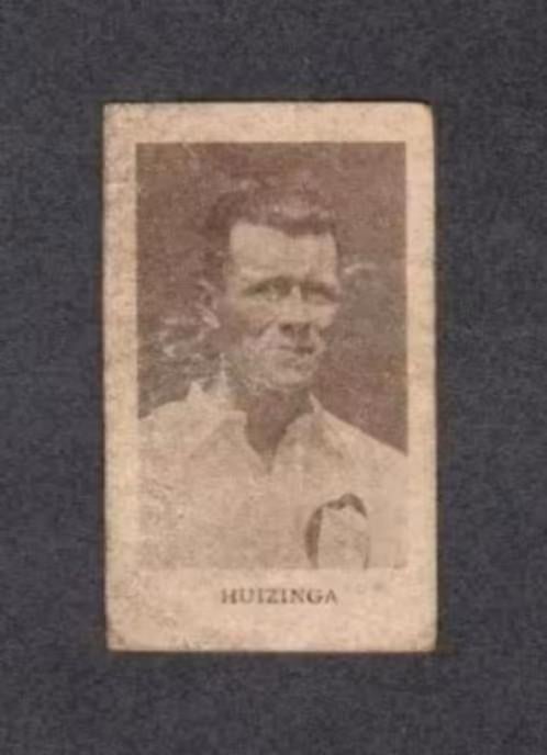 Voetbalplaatje Huizinga Hilversum 1931 (134)., Verzamelen, Ophalen of Verzenden, Gebruikt