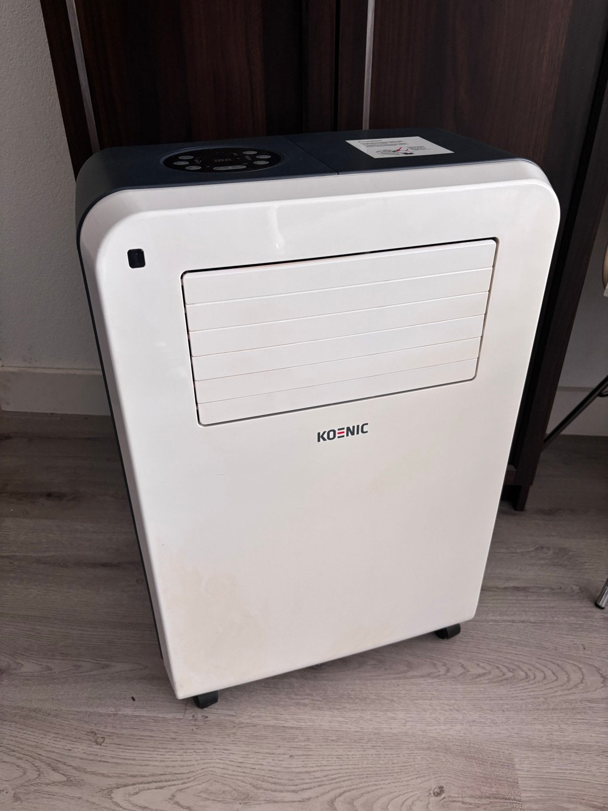 Krachtige Koenic Mobiele Airco - 12.000 BTU - Z.G.A.N, Ophalen, Timer, 3 snelheden of meer, Zo goed als nieuw
