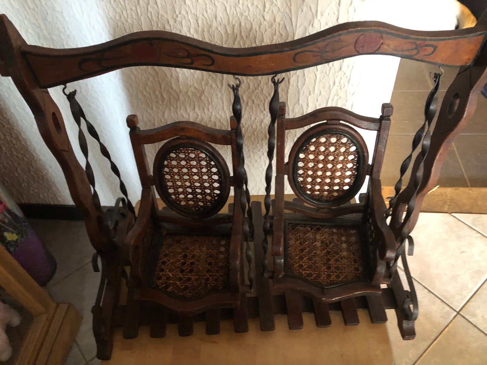Te koop antieke poppen schommel stoel, Ophalen