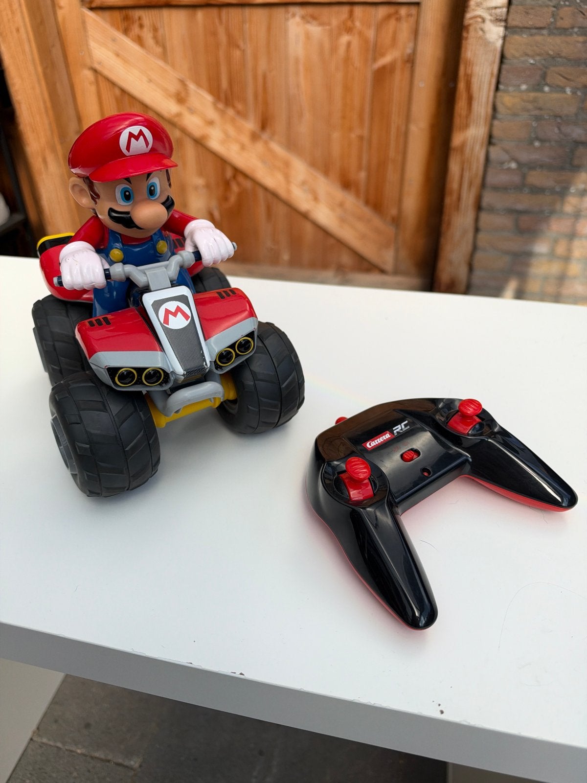 Carrera RC Mario Kart Quad met Mario figuur, Ophalen, Zo goed als nieuw