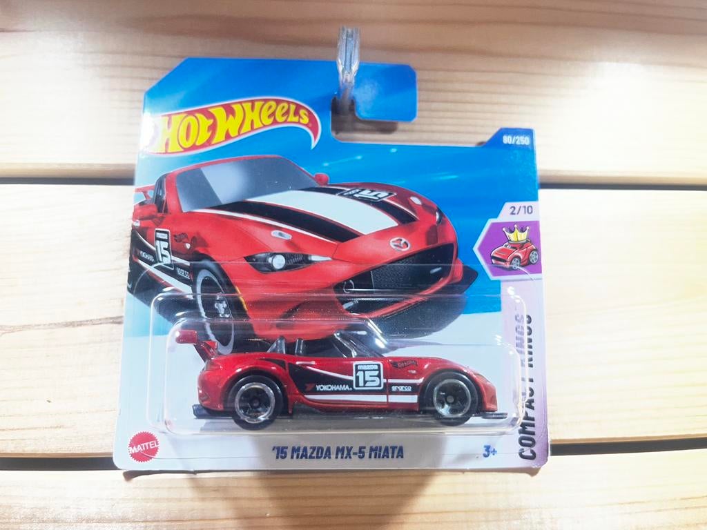 Mazda MX-5 Miata ND hotwheels, Ophalen of Verzenden, Zo goed als nieuw, Auto