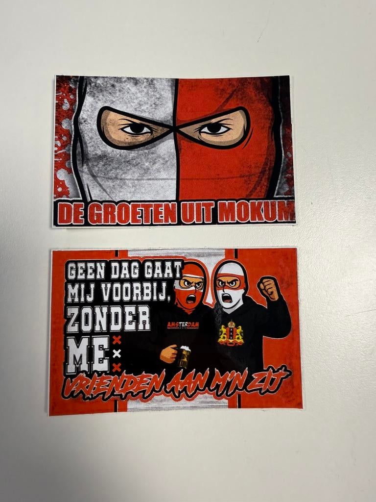 Ajax stickers, Verzenden, Nieuw, Meerdere stickers
