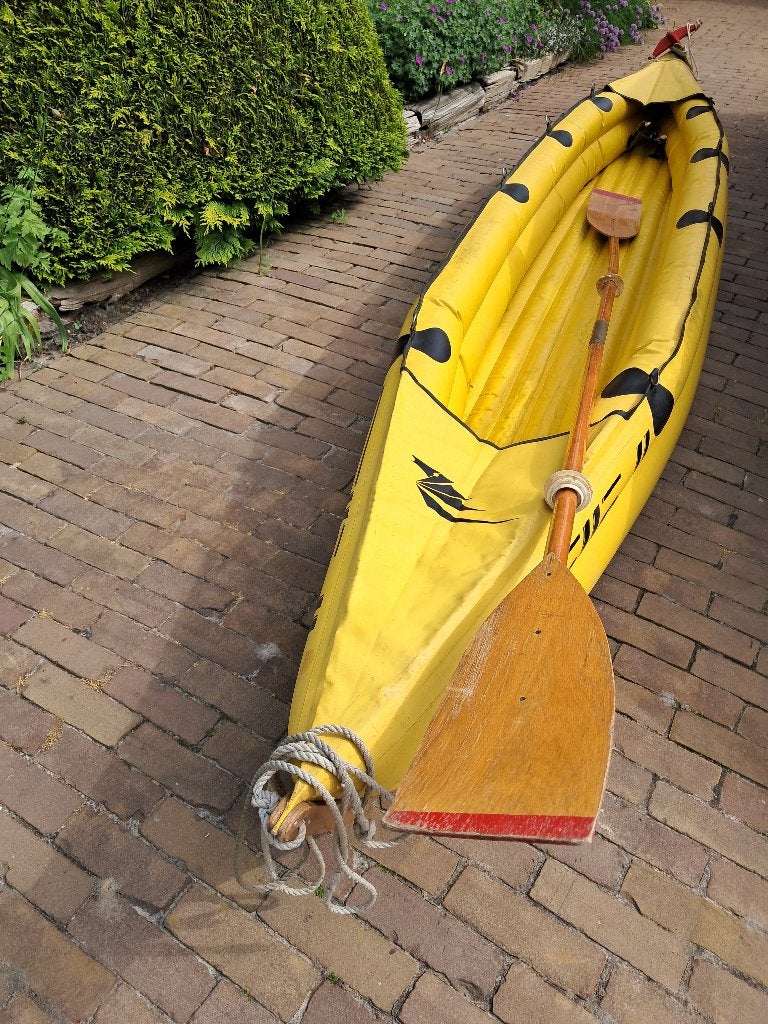 rubber kano 2-persoons, Watersport en Boten, Ophalen, Twee personen, Canadese kano of Open kano, Gebruikt