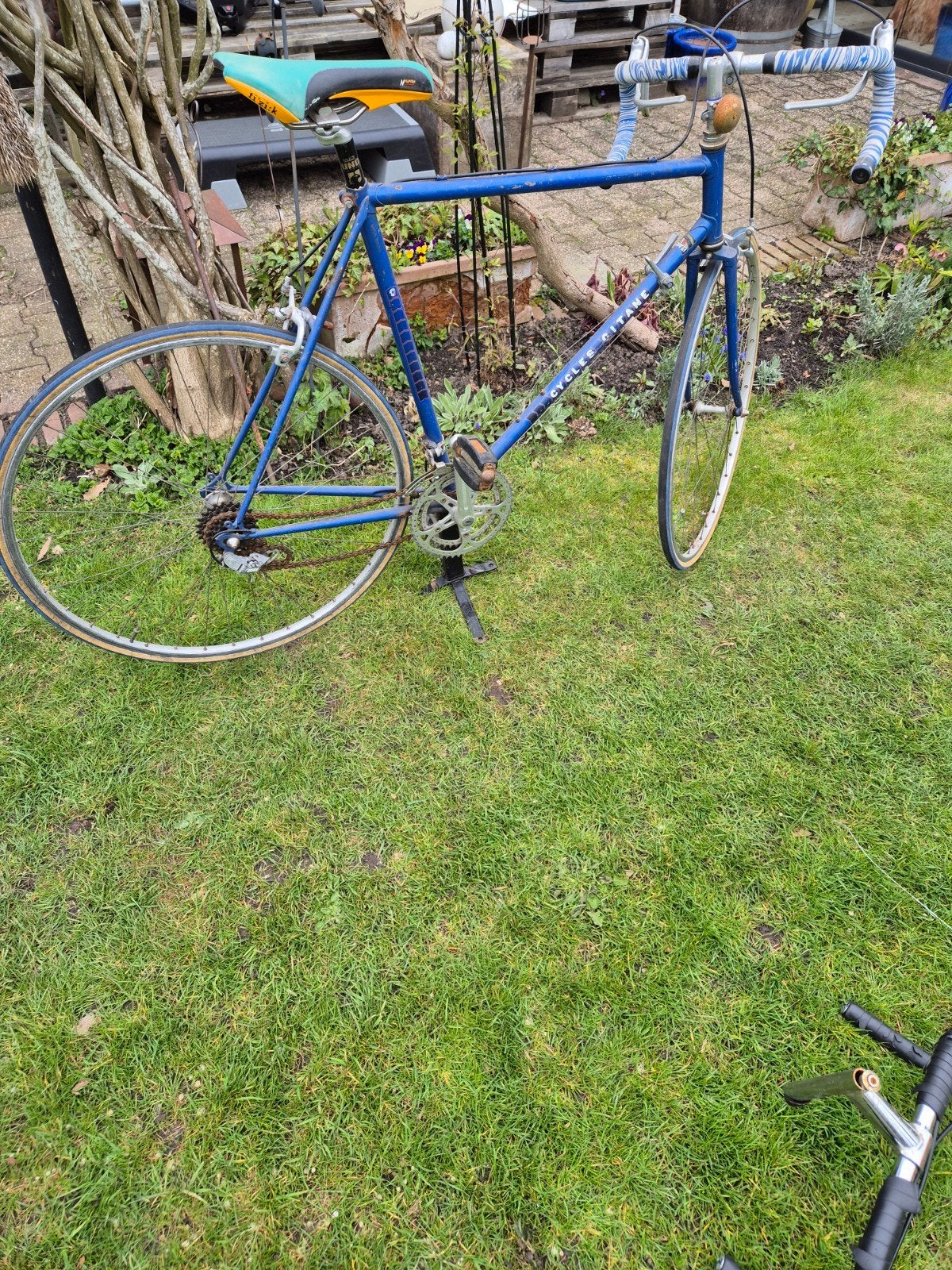 Vintage Gitane racefiets - Opknapper, Fietsen en Brommers, Gebruikt, Staal, 53 tot 57 cm, Ophalen