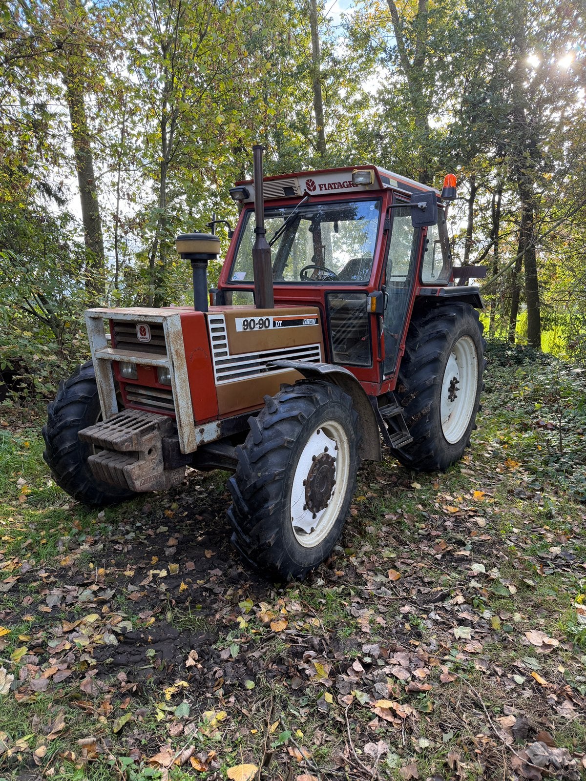 Tractor fiat 90-90, Ophalen of Verzenden, Gebruikt, Tot 80 Pk, Fiat