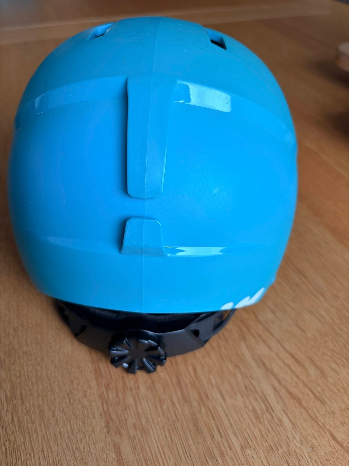 Wed’ze junior skihelm blauw - 2 stuks, Gebruikt, Overige typen, Skiën, Minder dan 100 cm
