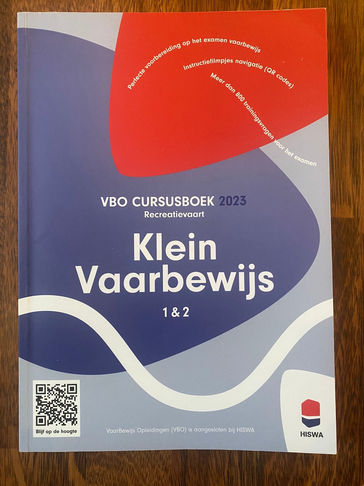 VBO Cursusboek Klein Vaarbewijs 1 & 2 (2023), Ophalen of Verzenden, Gamma, Zo goed als nieuw, Overige niveaus