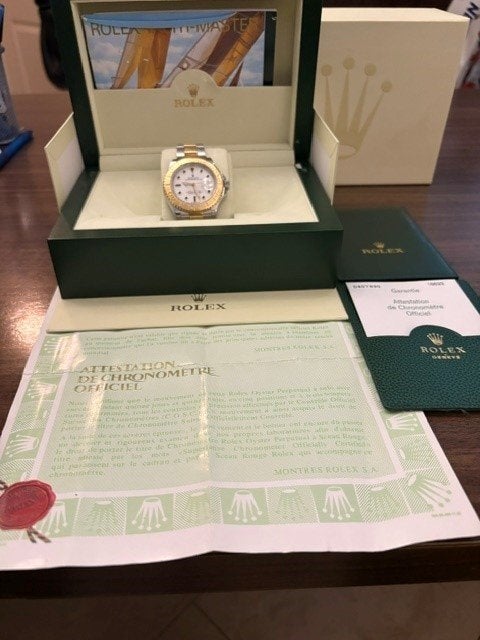 te koop Rolex Yachtmaster 1 / Steel Yellow Gold, Ophalen, Staal, Gebruikt, Rolex