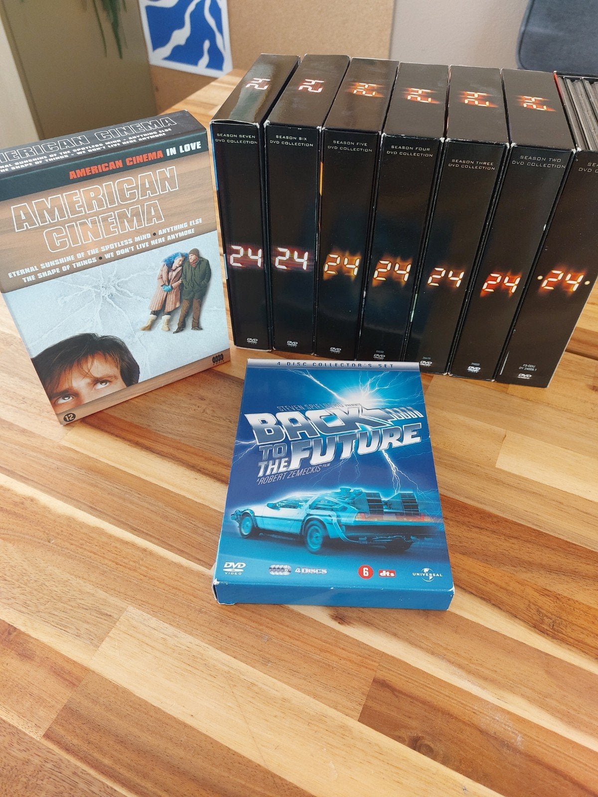 DVD Collectie: 24, American Cinema & Back to the Future, Nederlands, Ophalen of Verzenden, Vanaf 12 jaar, Inclusief doosje