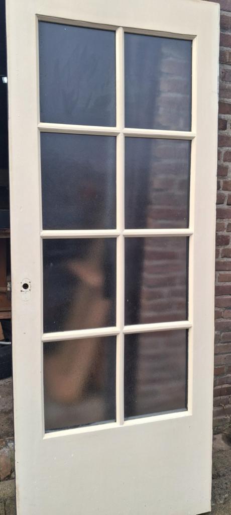 Mooie deur, Doe-het-zelf en Verbouw, Deuren en Horren, Ophalen of Verzenden, Gebruikt, Binnendeur, 200 tot 215 cm