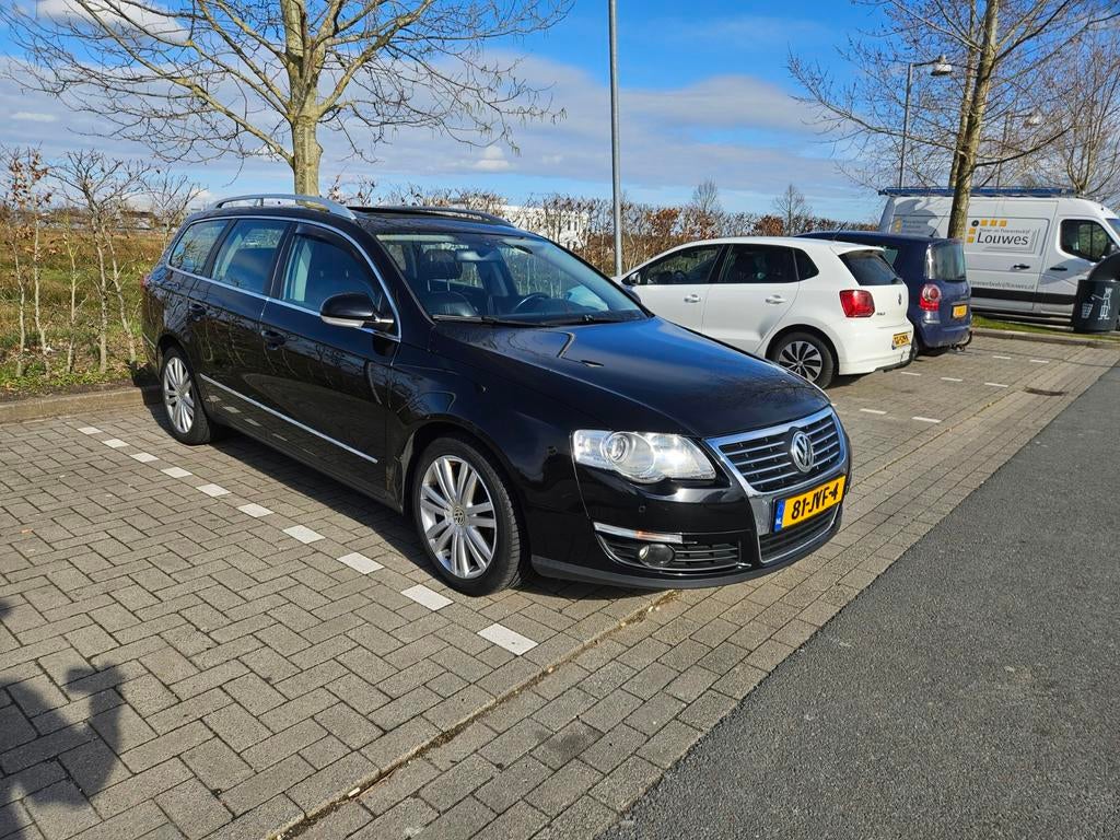 Volkswagen Passat 2.0 FSI 147KW Variant 2006 Zwart, Auto's, Voorwielaandrijving, Zwart, 4 cilinders, 1984 cc