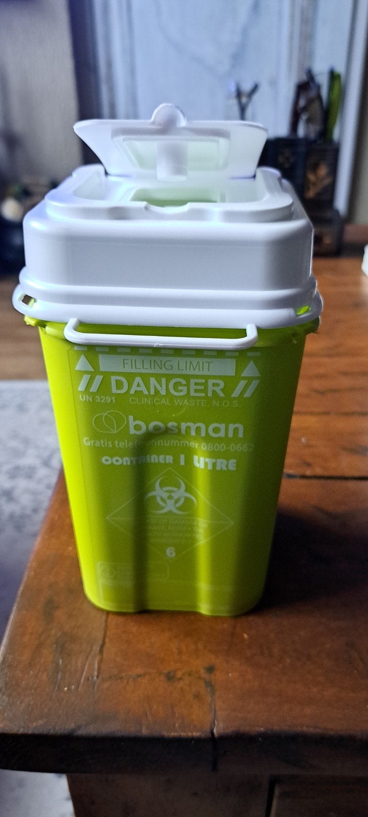 diabetes naalden container, Ophalen of Verzenden, Nieuw