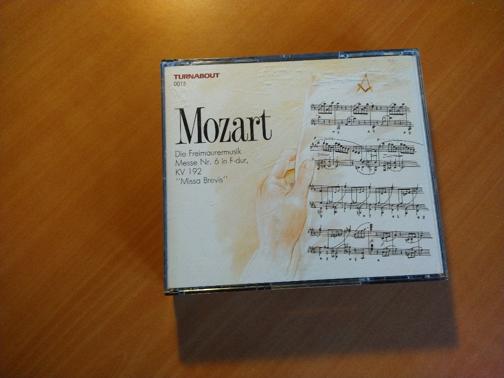 2-CD Wolfgang Amadeus Mozart – Die Freimaurermusik, Ophalen of Verzenden, Classicisme, Zo goed als nieuw, Overige typen