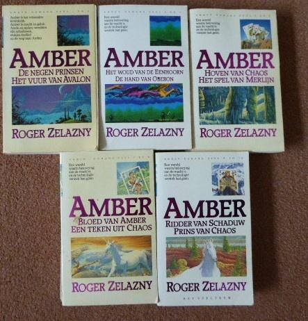 354... Amber ; Roger Zelanzy ; 5 stuks, Ophalen of Verzenden, Gelezen