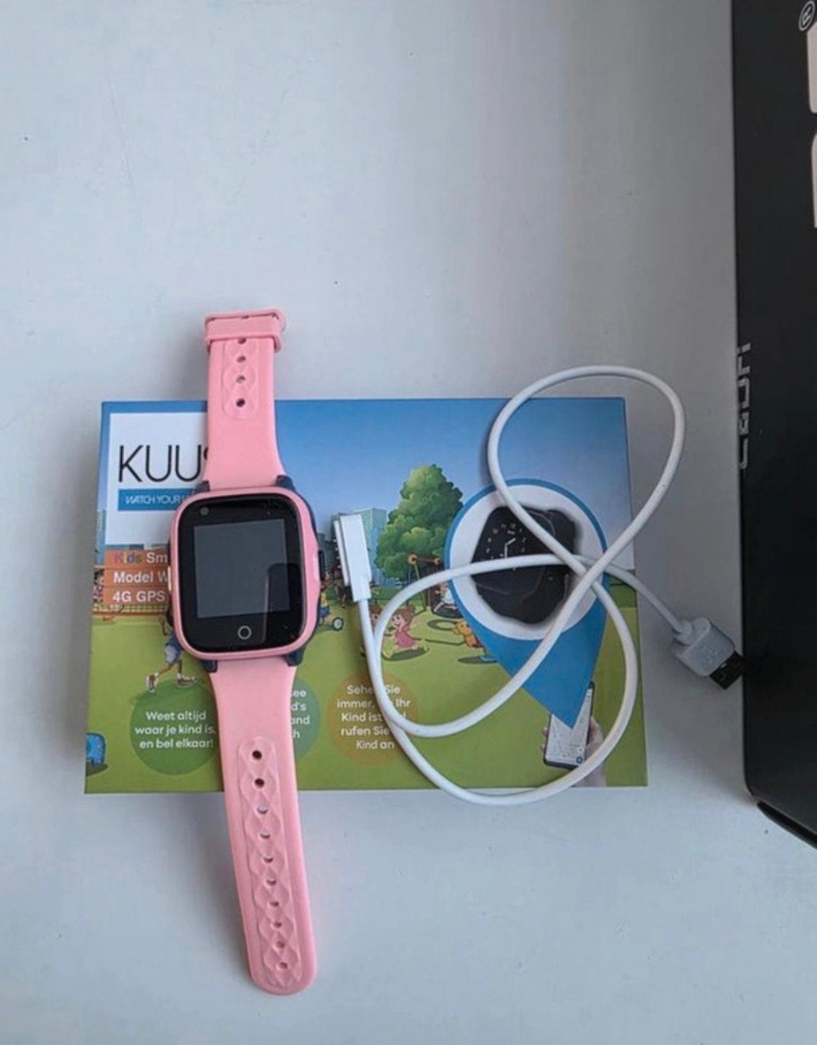 Kuus GPS horloge kind, Verzenden, Zo goed als nieuw, Roze, Meisje