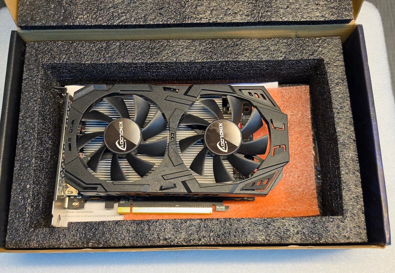 RX580 8GB GDDR5 2048SP 256bit Kinology, Computers en Software, Videokaarten, PCI-Express 4, Nieuw, Ophalen of Verzenden, GDDR5