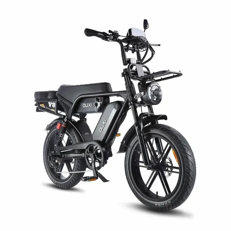 Fatbike Ouxi V8 ultra max  - Zwart nieuw in de doos, Nieuw, Minder dan 47 cm, 50 km per accu of meer, Ophalen