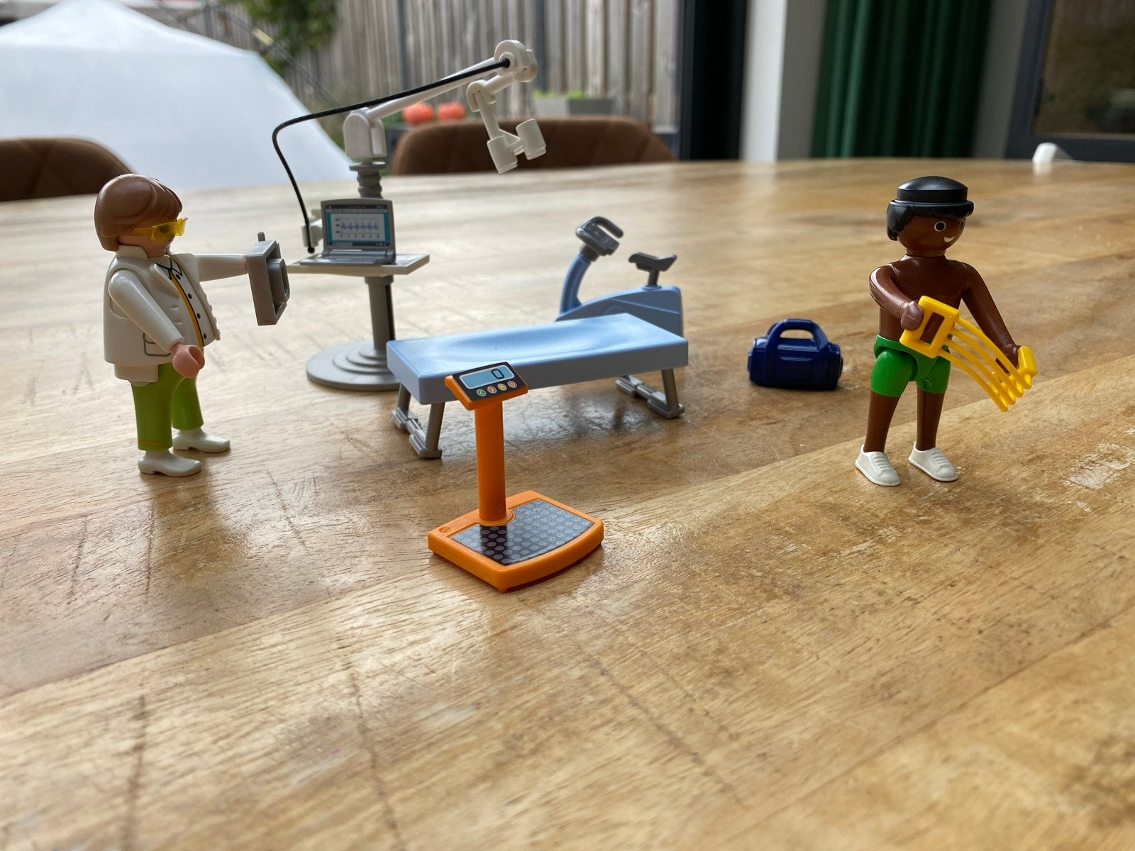 Playmobil Ziekenhuis / Fysiotherapie Set, Ophalen of Verzenden, Zo goed als nieuw, Jongen of Meisje