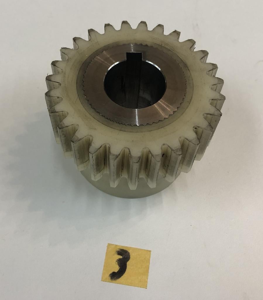 kettingwiel tandwielen lagerwielen nylon wiel kabelrol assen, Ophalen of Verzenden, Zo goed als nieuw, Overige typen