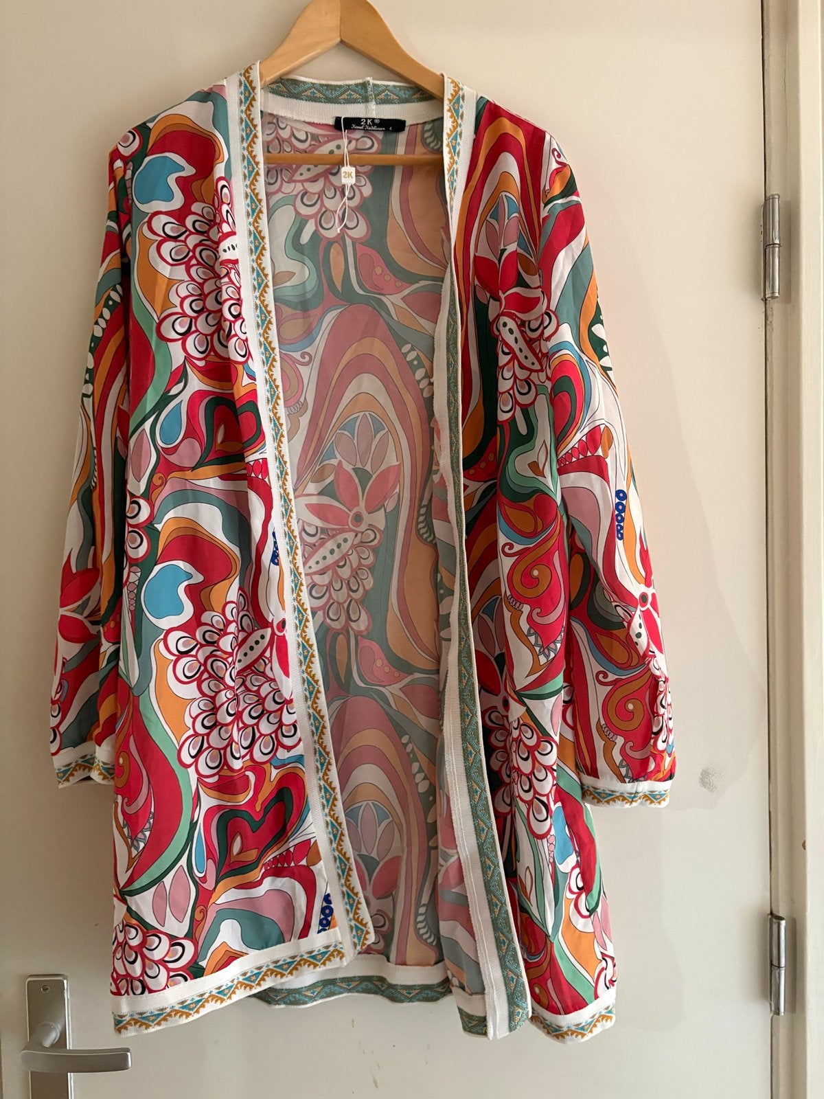 Kleurrijke Zomerjas Kemal Kaskiran - XL/XXL, Ophalen of Verzenden, Nieuw, Maat 46/48 (XL) of groter, Overige kleuren