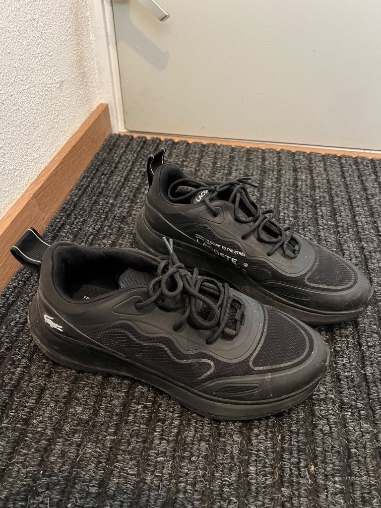 LaCoste Sneakers maat 43, Ophalen of Verzenden, Lacoste, Zwart, Sneakers of Gympen