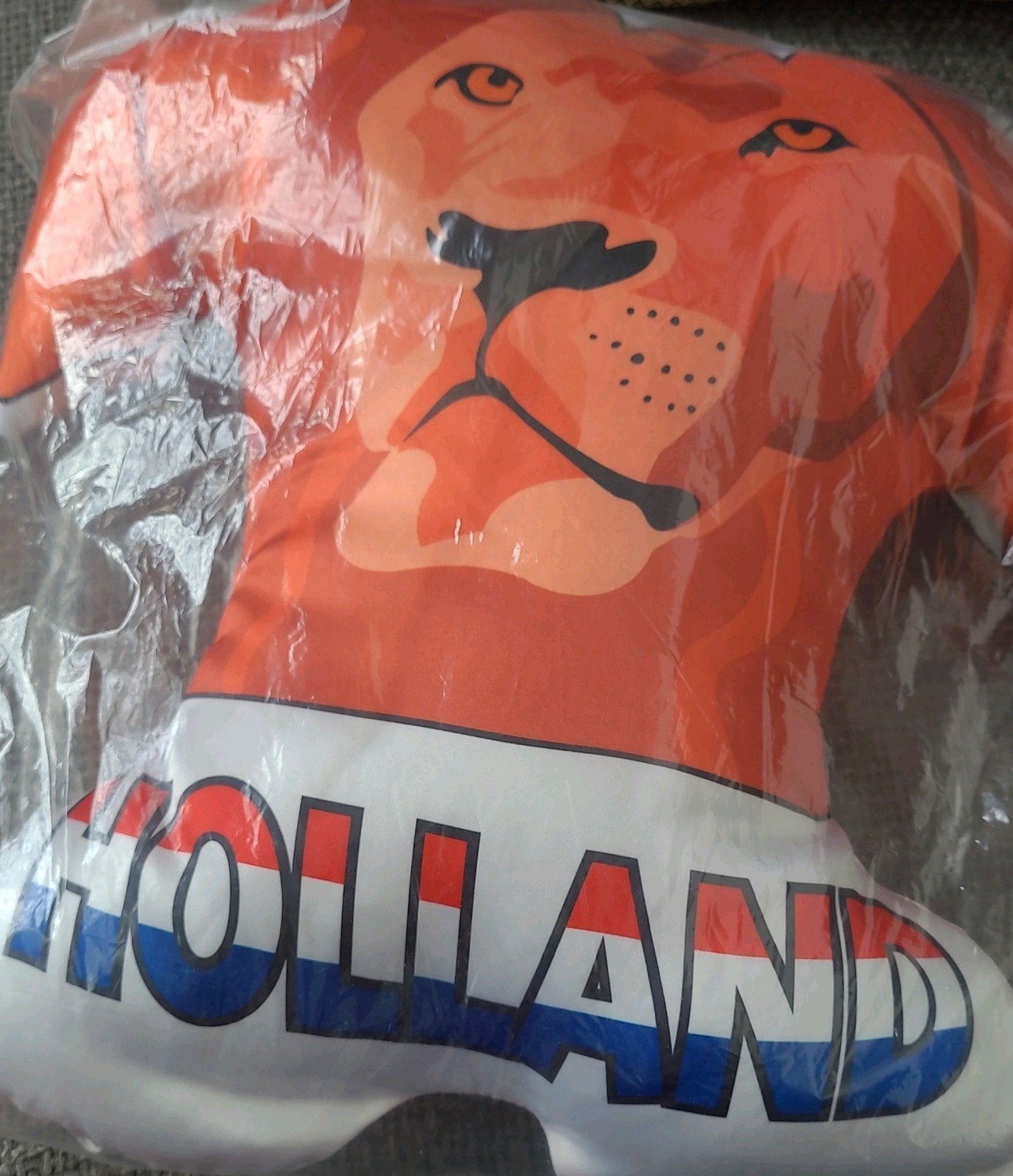 Oranje leeuw nederlands elftal kussentje, Verzamelen, Ophalen of Verzenden, Zo goed als nieuw, Overige binnenlandse clubs