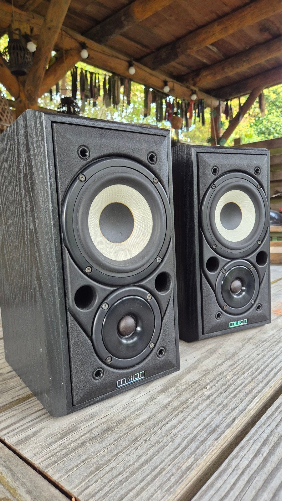 Mission 700 speakers, Ophalen, Gebruikt, Boekenplank luidspreker, 60 tot 120 watt