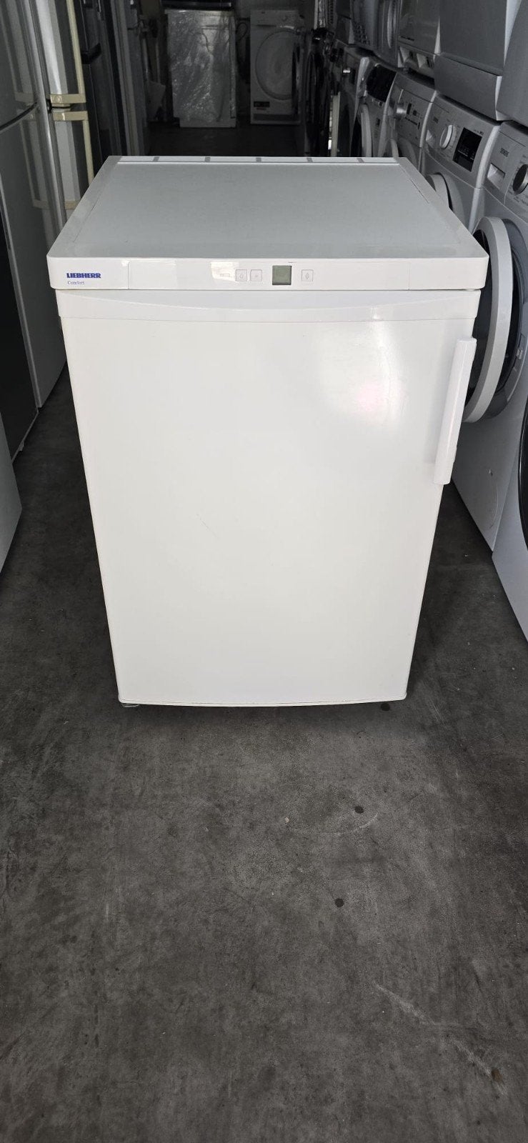 Keurige ruime Liebherr 3-laden tafelmodel vriezer! Garantie, 85 tot 120 cm, Liebherr, Ophalen of Verzenden, Zo goed als nieuw