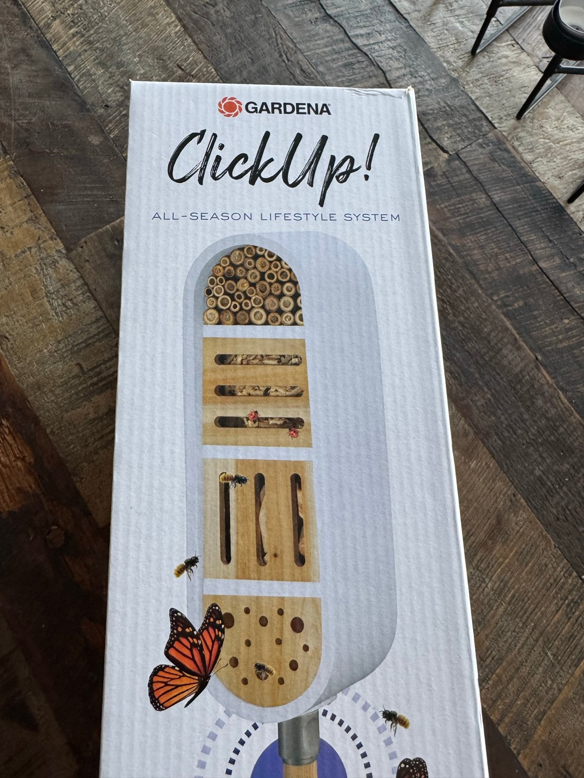 Gardena insectenhotel ClickUp! Nieuw in verpakking met steun, Ophalen of Verzenden, Nieuw