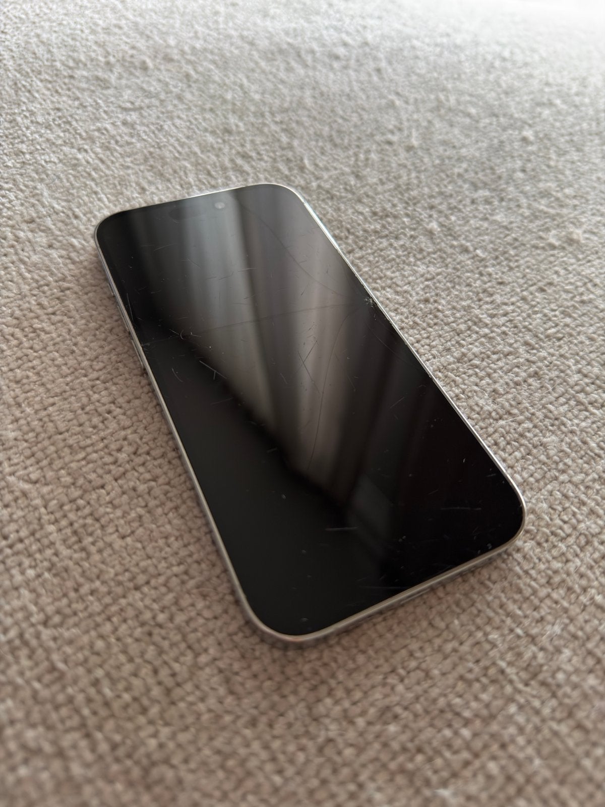 iPhone 14 Pro 128GB Zilver, Telecommunicatie, Ophalen, 77 %, Zonder simlock, Zonder abonnement