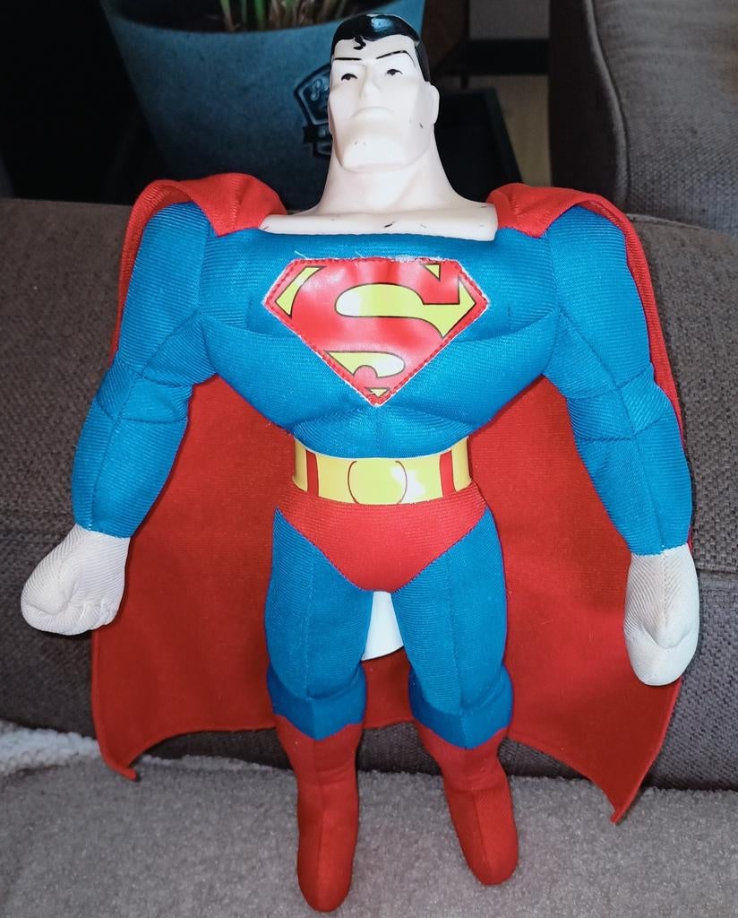 Superman, justice league, 1998, met geluid., DC comics., Ophalen of Verzenden, Gebruikt, Film, Actiefiguur of Pop