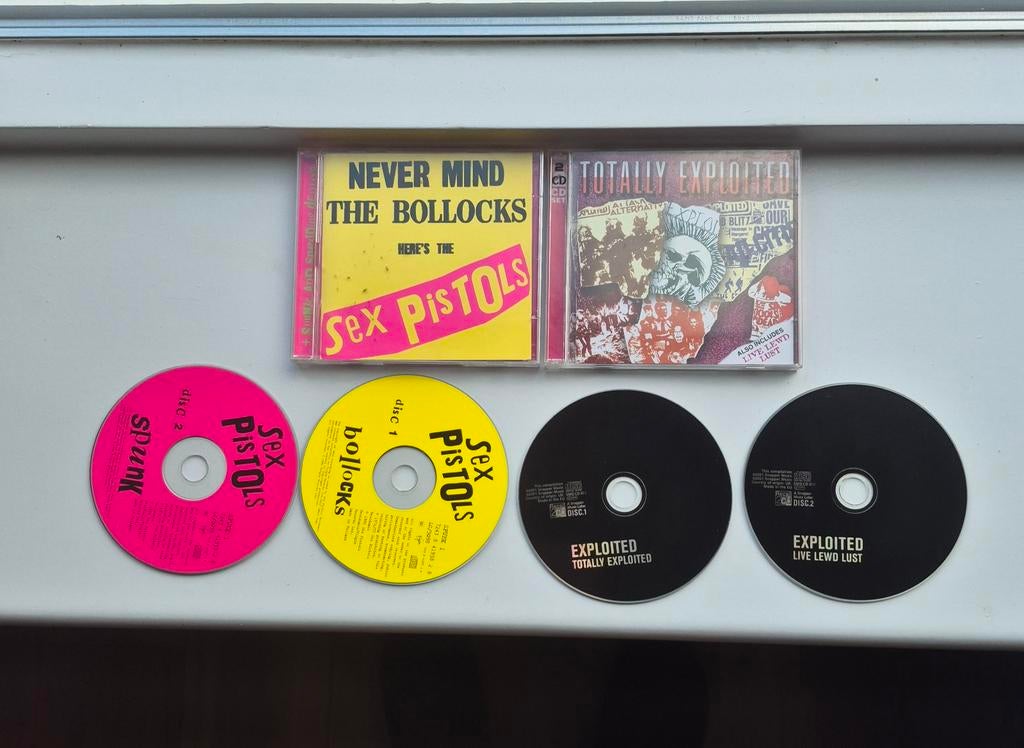 Sex Pistols & Exploited CD Collectie - Punk Rock Klassiekers, Ophalen of Verzenden, Gebruikt, Alternative