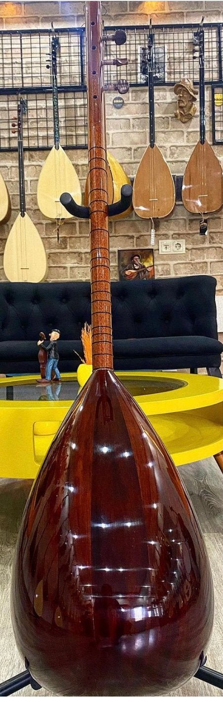 41 tekne Ardic kisa sap baglama, sedef noktali, Muziek en Instrumenten, Snaarinstrumenten | Overige, Ophalen, Zo goed als nieuw