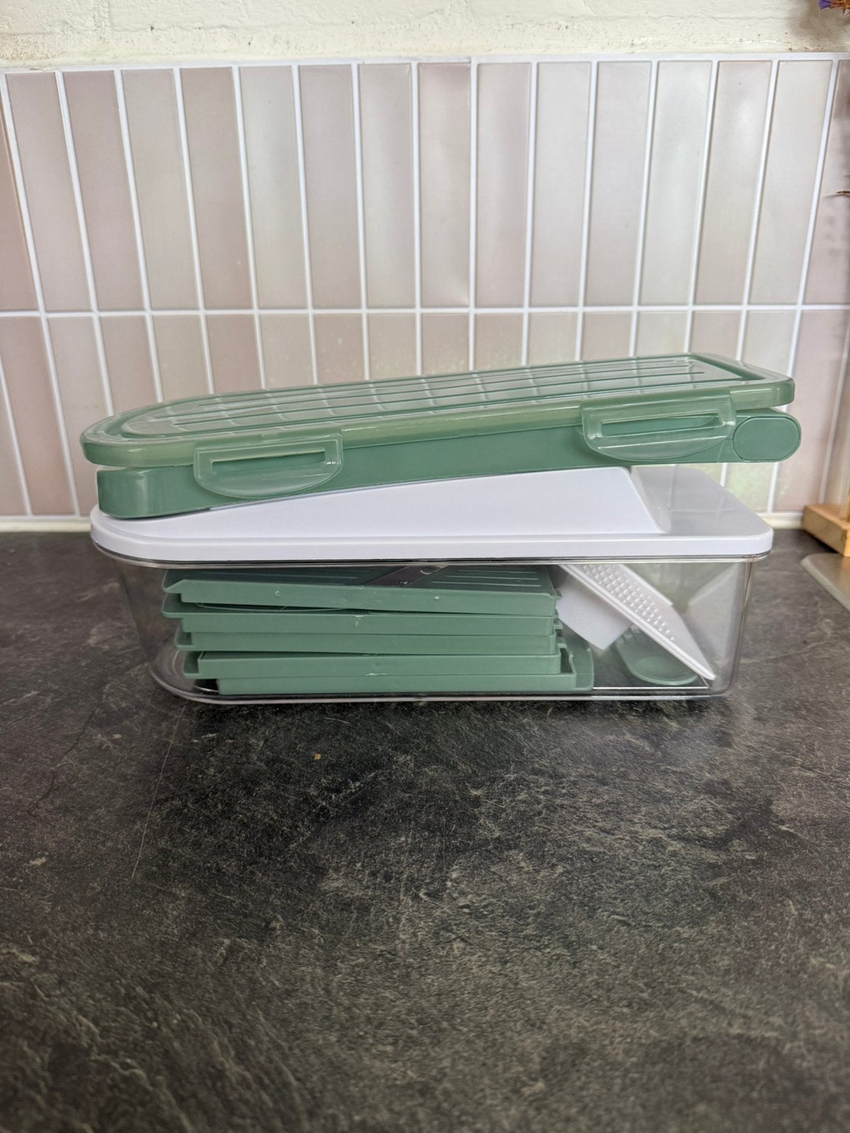 Mandoline - 1x gebruikt, Ophalen of Verzenden, Zo goed als nieuw