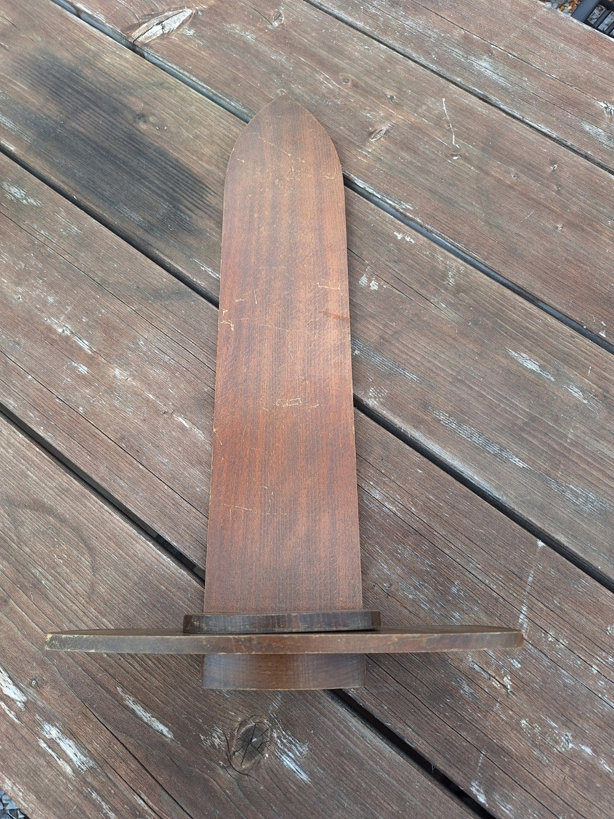 Houten wandconsole - Vintage decoratie, Huis en Inrichting, Ophalen of Verzenden, Gebruikt