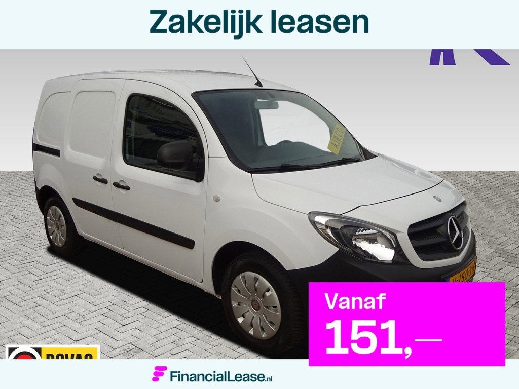 Mercedes-Benz Citan 108 CDI AIRCO CRUISE CONTROL NAVIGATIE, Voorwielaandrijving, Stof, Gebruikt, 4 cilinders