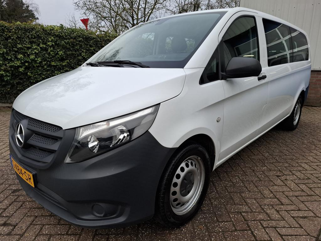 Mercedes-Benz Vito 114BLUETEC 28450.- INCL BTW 9-PERSOONS AU, Auto's, Mercedes-Benz, Automaat, Gebruikt, Euro 6, 2000 kg