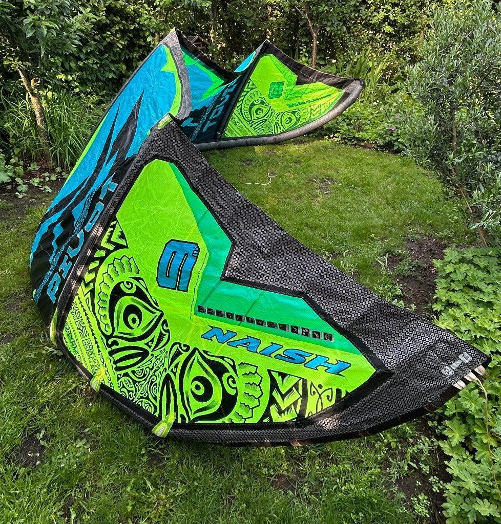 Naish Pivot 9m, Gebruikt, Geen board, Kite, Verzenden