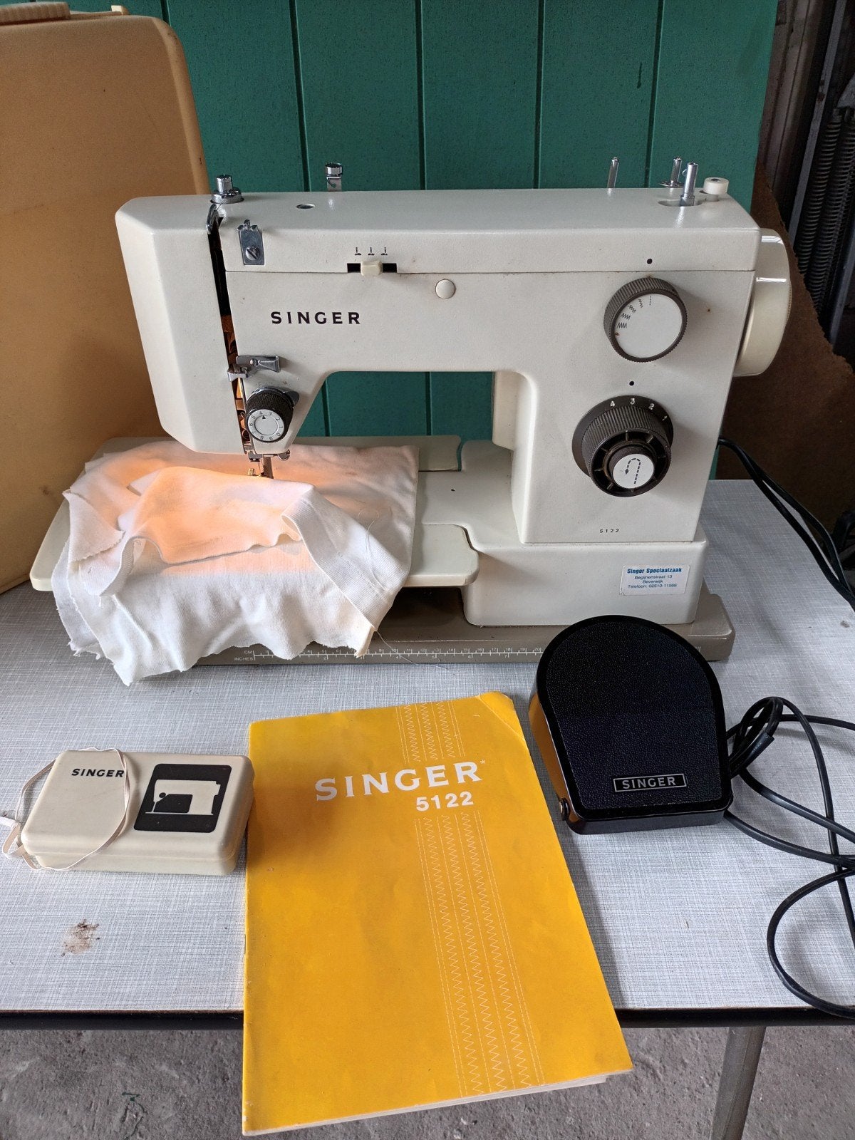Singer naaimachine  5122, Ophalen, Gebruikt, Naaimachine, Singer