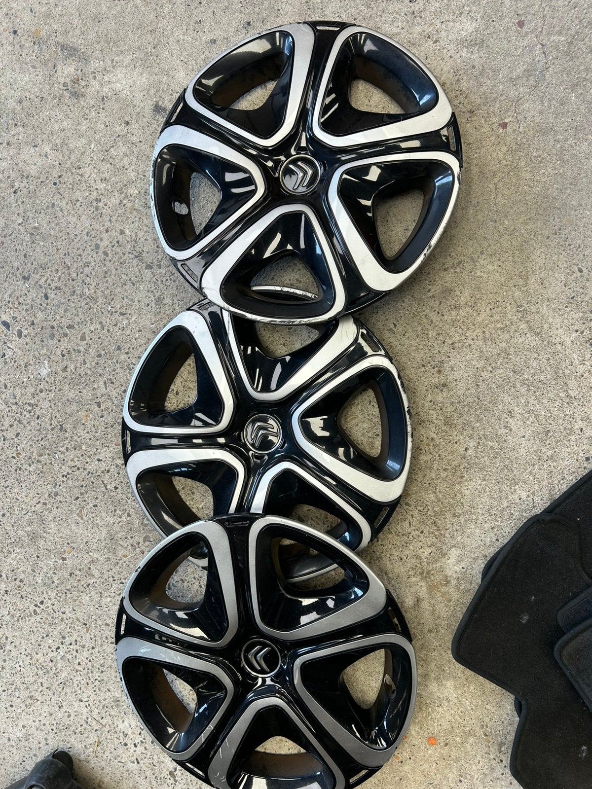 3 wieldoppen Citroën C3 Babylone 98136874XY, Gebruikt, Ophalen of Verzenden, X, X