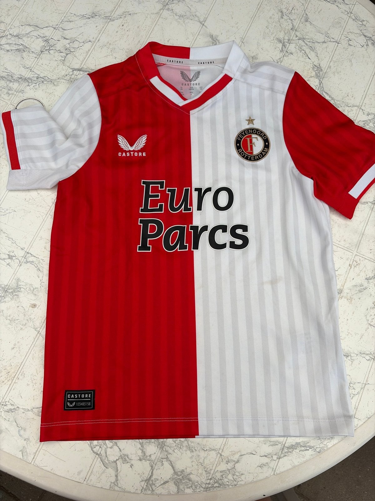 Feyenoord T-shirt maat 146, Maat XS of kleiner, Verzenden, Gebruikt, Shirt