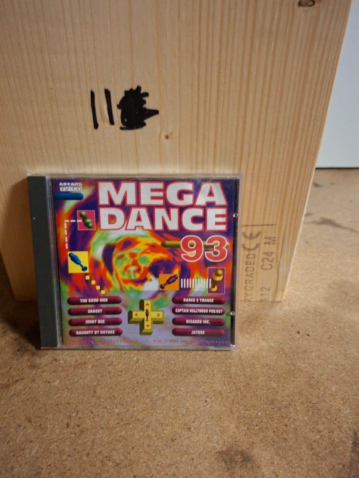 Mega Dance 93 CD - Diverse artiesten - Dance compilatie, Ophalen of Verzenden, Gebruikt, Dance, Verzamelalbum
