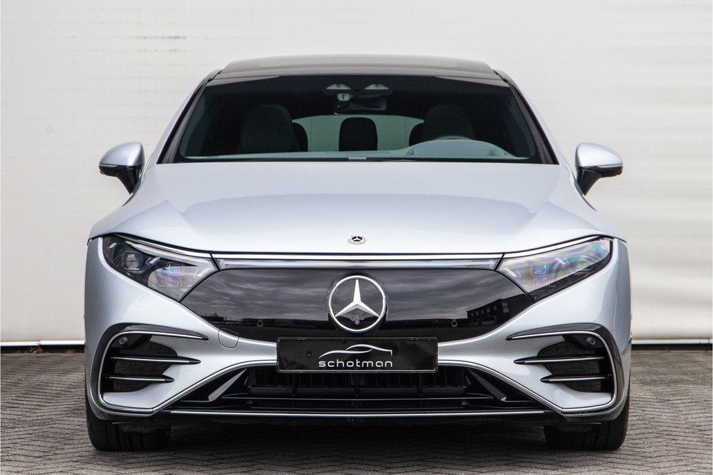 Mercedes-Benz EQS 580 4MATIC AMG Premium Plus, Massage, Hype, Auto's, Mercedes-Benz, Automaat, Gebruikt, 4 stoelen, Adaptive Cruise Control