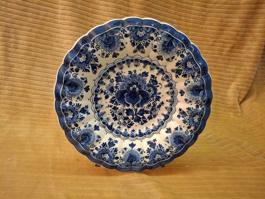 Delftsblauw bord, kan en kom, Antiek en Kunst, Ophalen of Verzenden