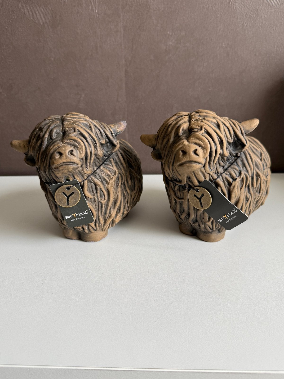 2 Brynxz Schotse Hooglanders beeldjes., Verzamelen, Ophalen of Verzenden, Nieuw